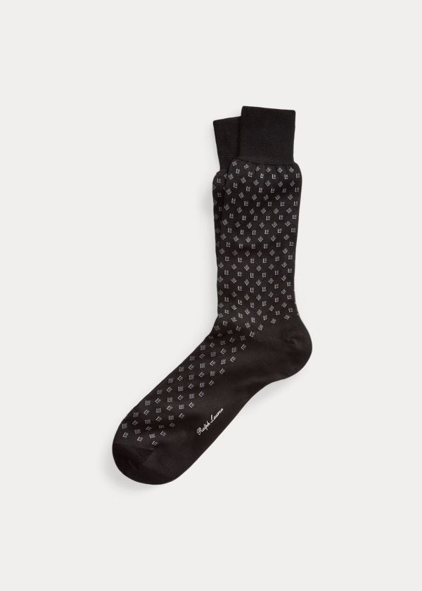Ralph Lauren Bavlněné-Blend Šaty Socks Tmavě Šedé | o3MxcmiI