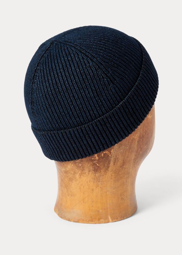 Ralph Lauren Bavlněné Cap Tmavě Blankyt | p5UcnMAx