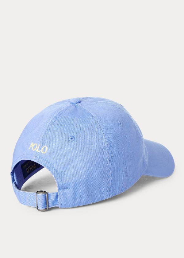 Ralph Lauren Bavlněné Chino Baseball Cap Blankyt | 1nx9nIXJ
