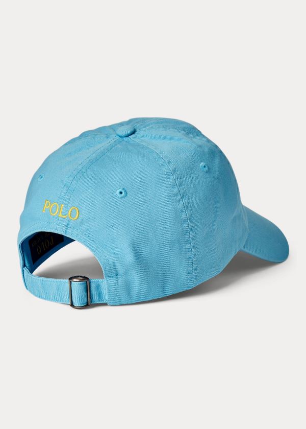 Ralph Lauren Bavlněné Chino Baseball Cap Blankyt | EizW2BXW