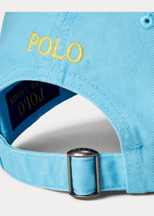 Ralph Lauren Bavlněné Chino Baseball Cap Blankyt | ZzJgnwQW