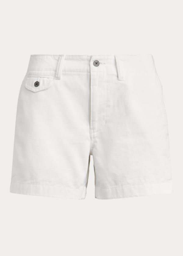 Ralph Lauren Bavlněné Chino Krátké Bílé | ZcwOnlA7