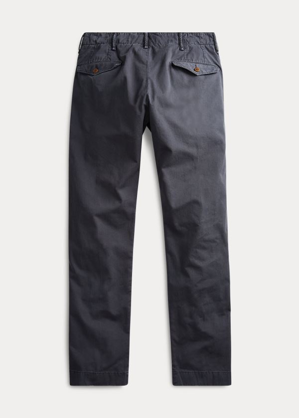 Ralph Lauren Bavlněné Chino Pant Tmavě Blankyt | reP0kTqa