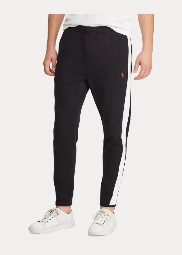 Ralph Lauren Bavlněné Interlock Track Pant Černé | FBkxHOkp