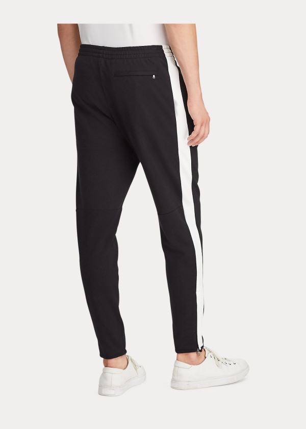 Ralph Lauren Bavlněné Interlock Track Pant Černé | FBkxHOkp