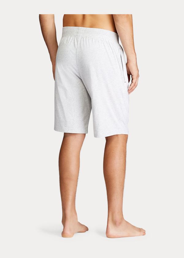 Ralph Lauren Bavlněné Jersey Sleep Krátké Šedé | 4syk7C3n