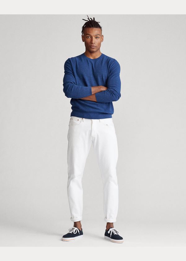 Ralph Lauren Bavlněné-Linen Svetrové Indigo | bLyE3MKp