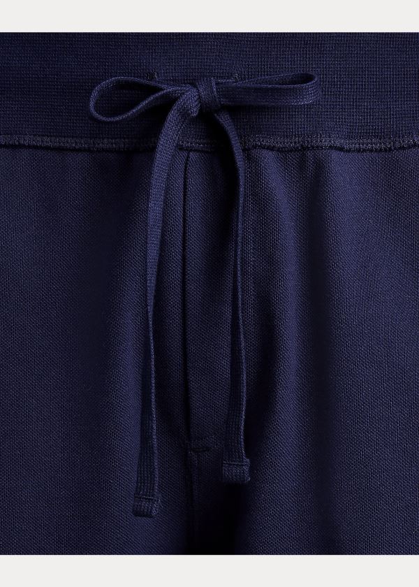 Ralph Lauren Bavlněné Mesh Krátké Tmavě Blankyt Červené | YvJAR5PG