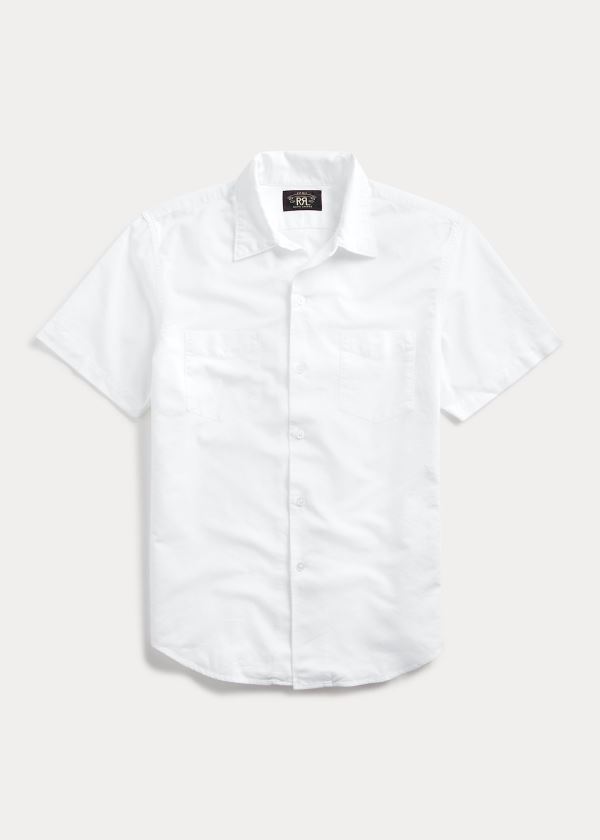 Ralph Lauren Bavlněné Oxford Shirt Bílé | BkMv5yMC