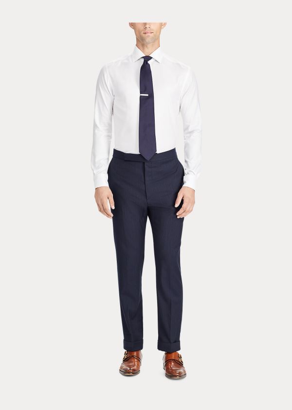 Ralph Lauren Bavlněné Oxford Šaty Shirt Bílé | jtXIbpAl