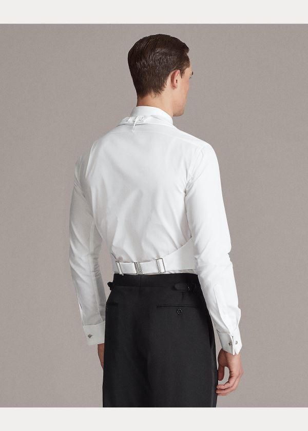 Ralph Lauren Bavlněné Piqué Vest Bílé | wkhPXtjT