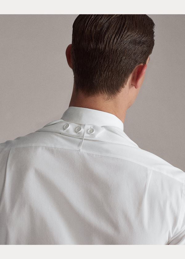 Ralph Lauren Bavlněné Piqué Vest Bílé | wkhPXtjT