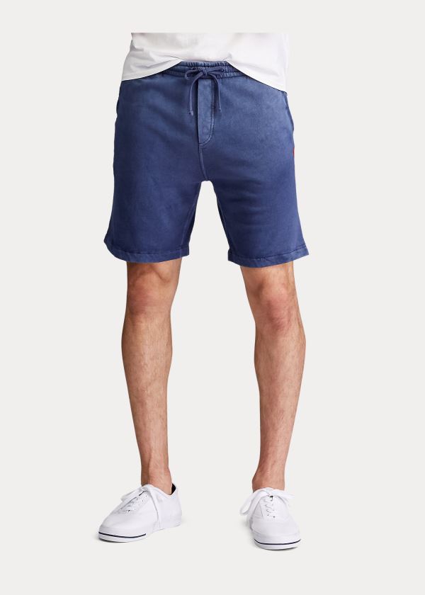 Ralph Lauren Bavlněné Spa Terry Krátké Tmavě Blankyt | Q3kWF5nh
