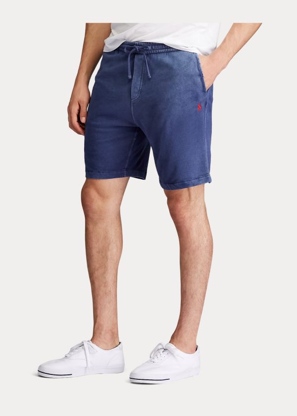 Ralph Lauren Bavlněné Spa Terry Krátké Tmavě Blankyt | Q3kWF5nh