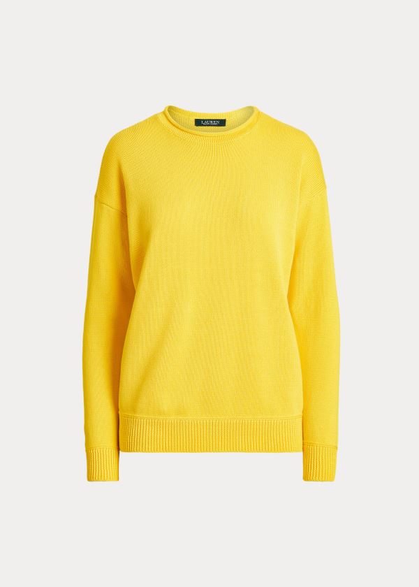 Ralph Lauren Bavlněné Svetrové Žluté | D7LhEZd7