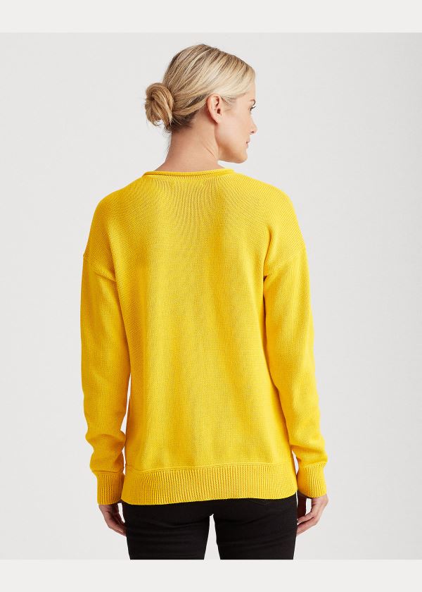 Ralph Lauren Bavlněné Svetrové Žluté | D7LhEZd7