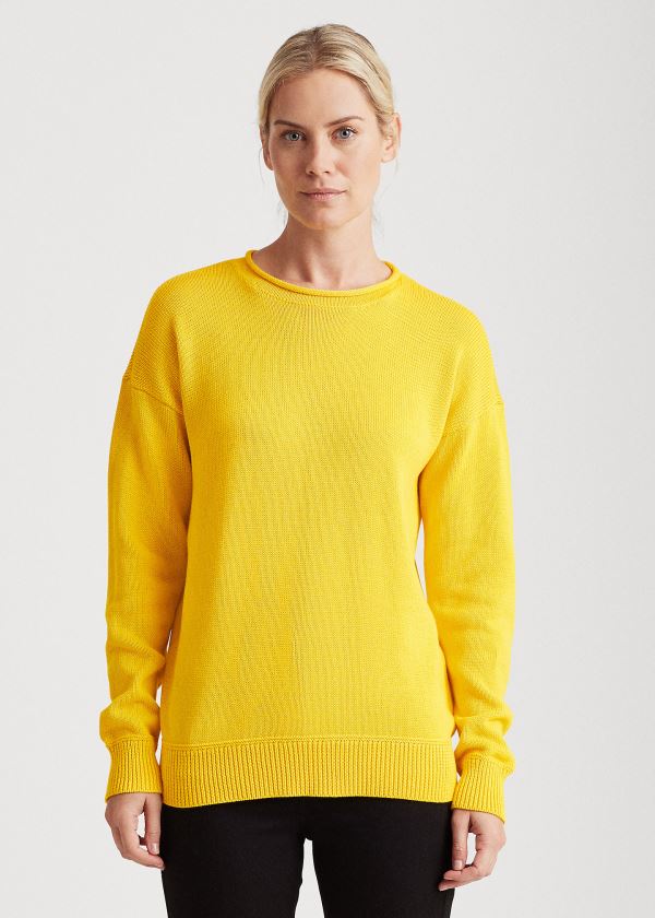Ralph Lauren Bavlněné Svetrové Žluté | D7LhEZd7