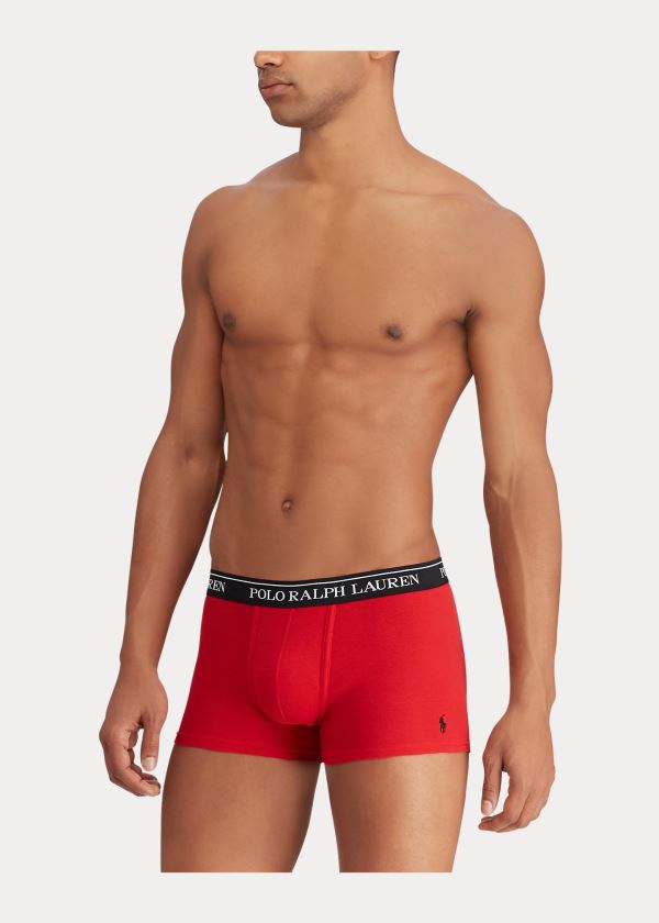 Ralph Lauren Bavlněné Trunk 3-Pack Černé Šedé | TtueeHlB