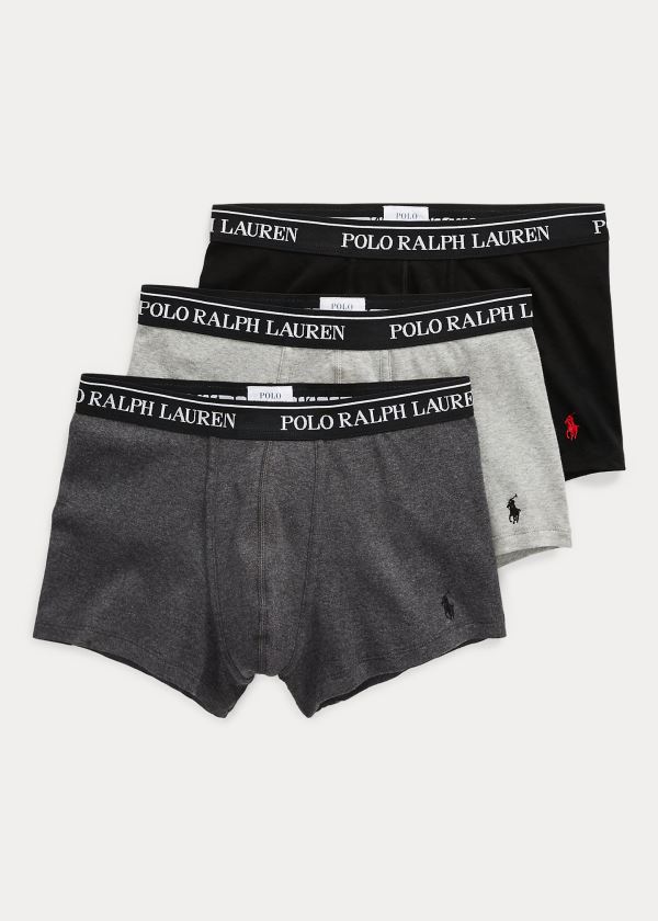 Ralph Lauren Bavlněné Trunk 3-Pack Černé | rzqUkw6B