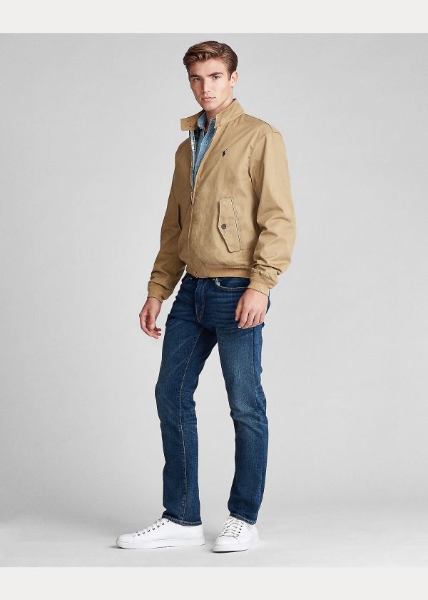 Ralph Lauren Bavlněné Twill Jacket Hnědé | ppldiP7u