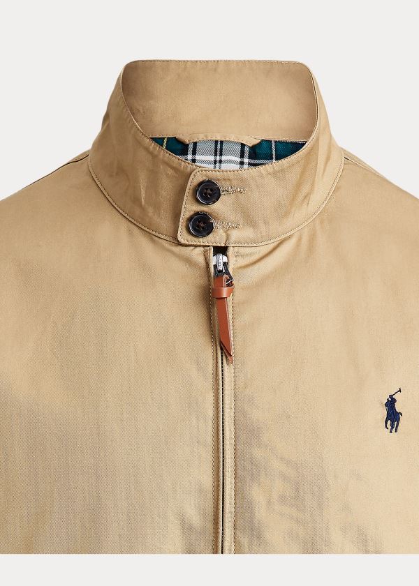 Ralph Lauren Bavlněné Twill Jacket Hnědé | ppldiP7u