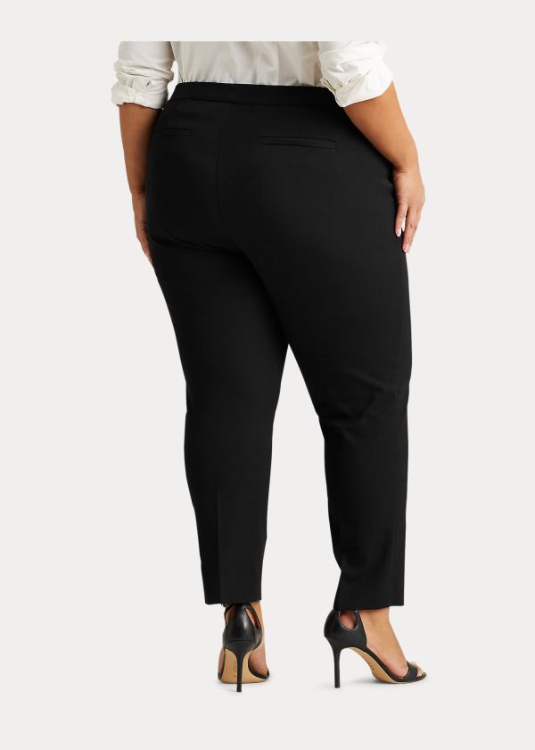 Ralph Lauren Bavlněné Twill Skinny Pant Černé | Umfqur6e