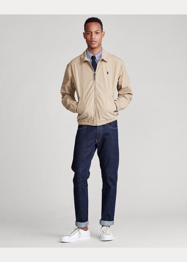 Ralph Lauren Bayport Bavlněné Jacket Hnědé | 0b1COQJV
