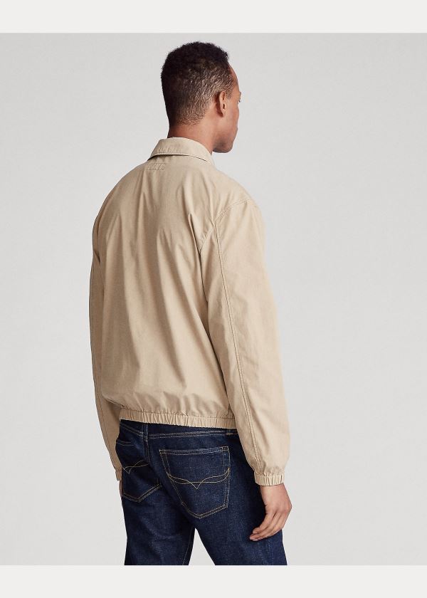 Ralph Lauren Bayport Bavlněné Jacket Hnědé | 0b1COQJV