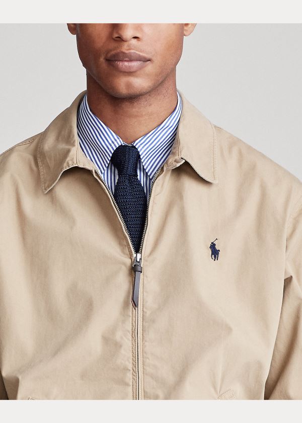 Ralph Lauren Bayport Bavlněné Jacket Hnědé | 0b1COQJV