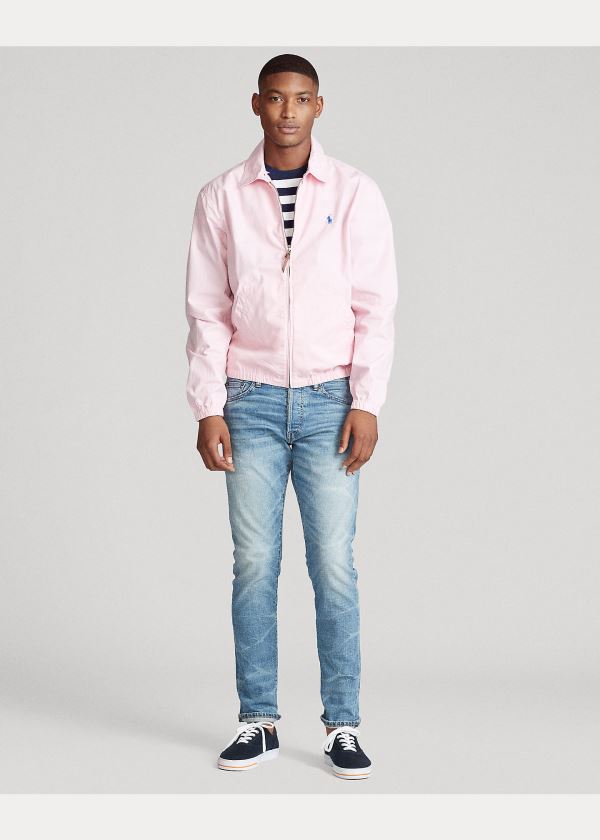 Ralph Lauren Bayport Bavlněné Jacket Růžové | eA2alwIi
