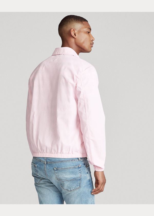 Ralph Lauren Bayport Bavlněné Jacket Růžové | eA2alwIi