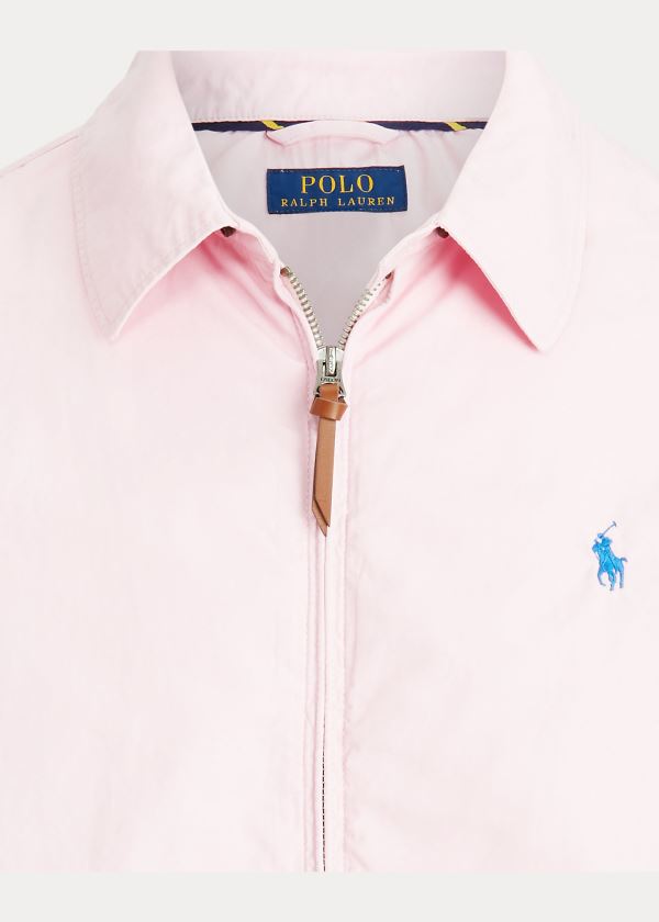 Ralph Lauren Bayport Bavlněné Jacket Růžové | eA2alwIi