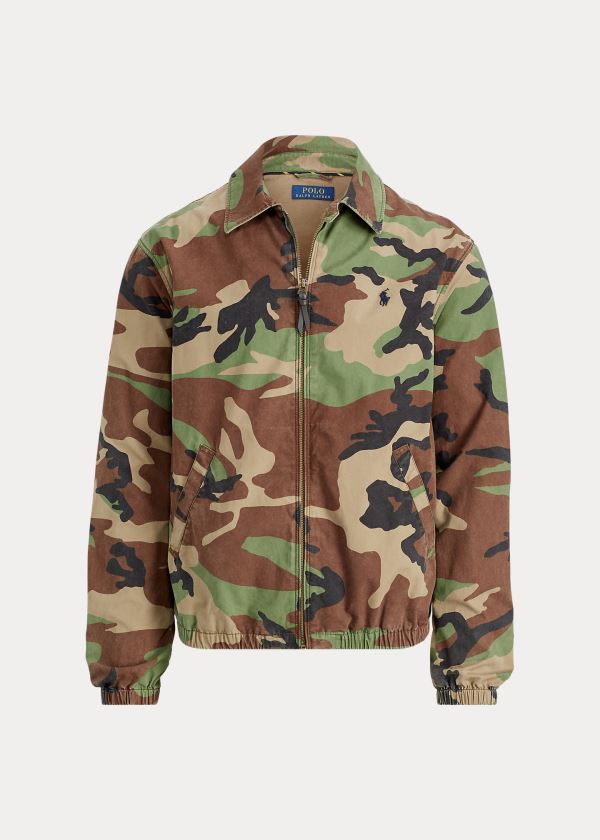 Ralph Lauren Bayport Camo Jacket Maskáčové | D9fxcarz