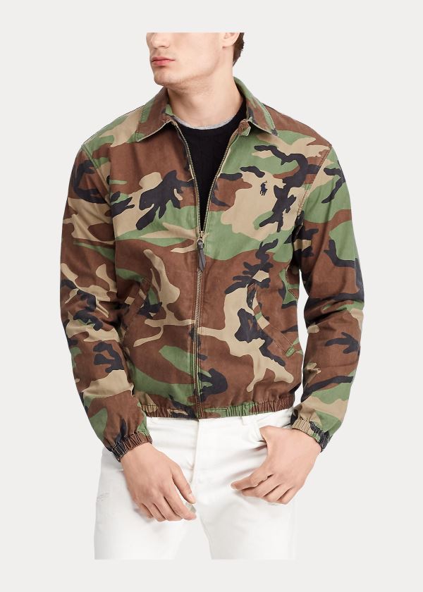 Ralph Lauren Bayport Camo Jacket Maskáčové | D9fxcarz