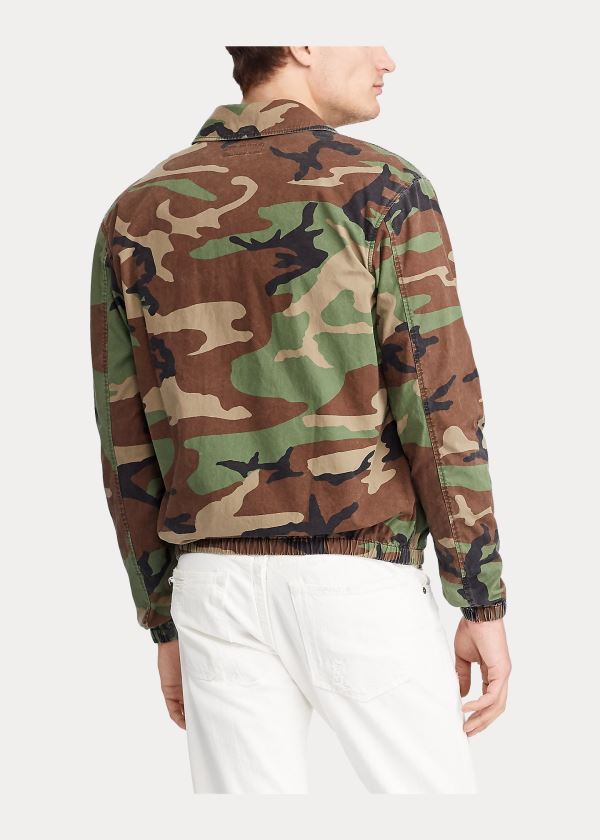 Ralph Lauren Bayport Camo Jacket Maskáčové | D9fxcarz
