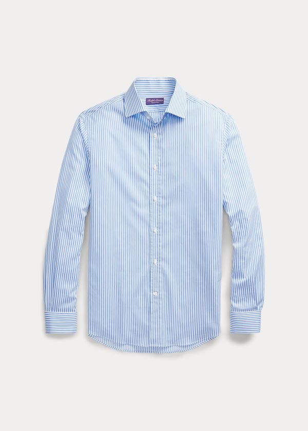 Ralph Lauren Bengal-Stripe Twill Shirt Blankyt | 7fGwFHin