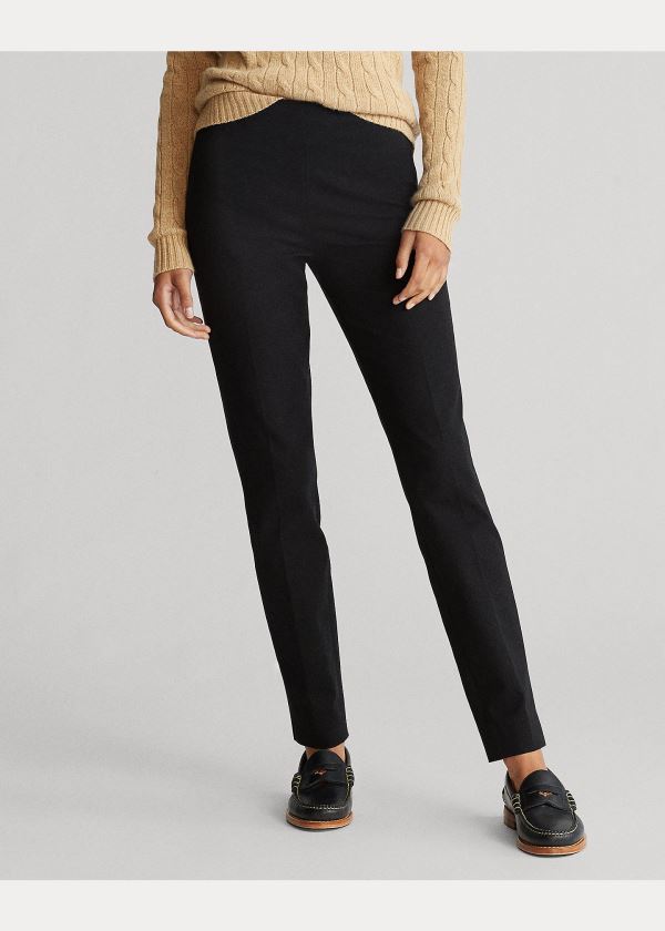 Ralph Lauren Bi-Stretch Skinny Pant Černé | 1Fi0l1Oj