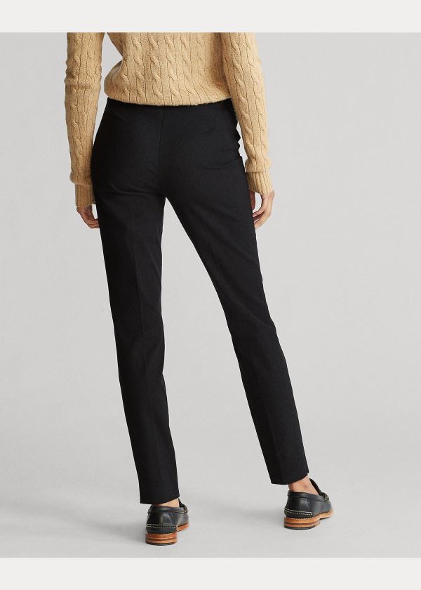 Ralph Lauren Bi-Stretch Skinny Pant Černé | 1Fi0l1Oj