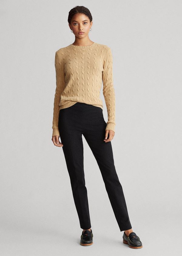 Ralph Lauren Bi-Stretch Skinny Pant Černé | 1Fi0l1Oj