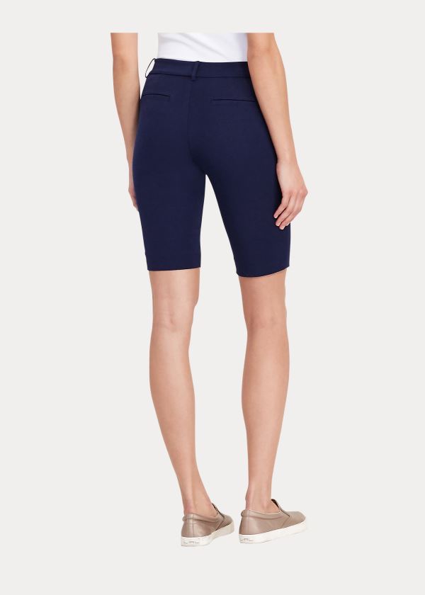 Ralph Lauren Bi-Stretch Twill Krátké Tmavě Blankyt | 2SpXLVPm