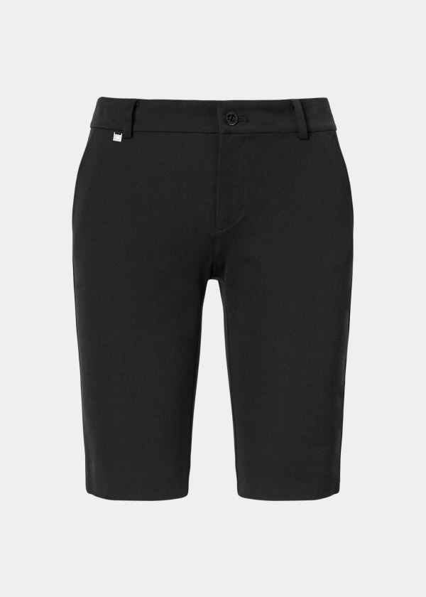 Ralph Lauren Bi-Stretch Twill Krátké Černé | 1Pbg0K1K