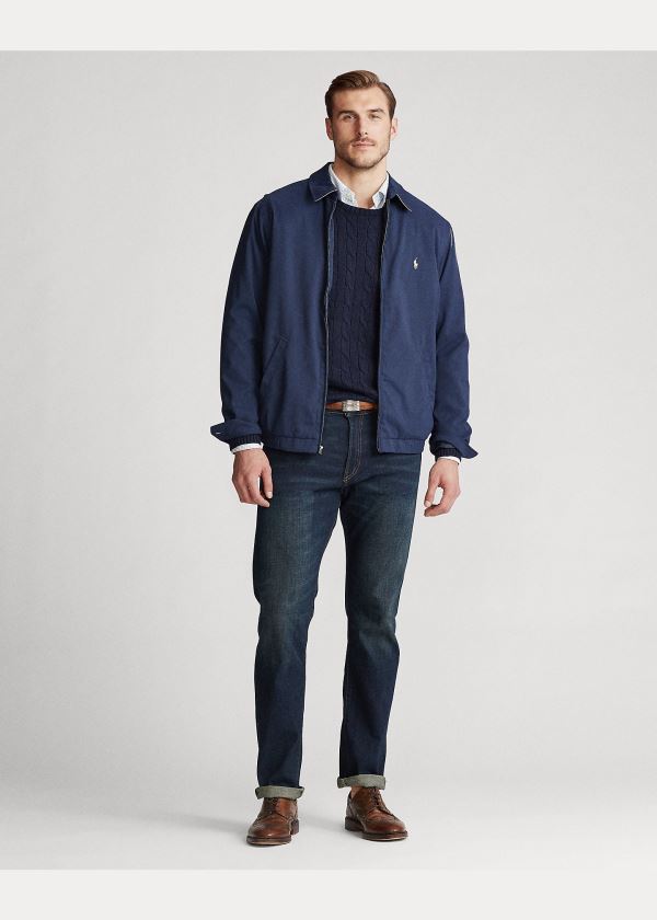 Ralph Lauren Bi-Swing Windbreaker Tmavě Blankyt | Puv0ZbI2