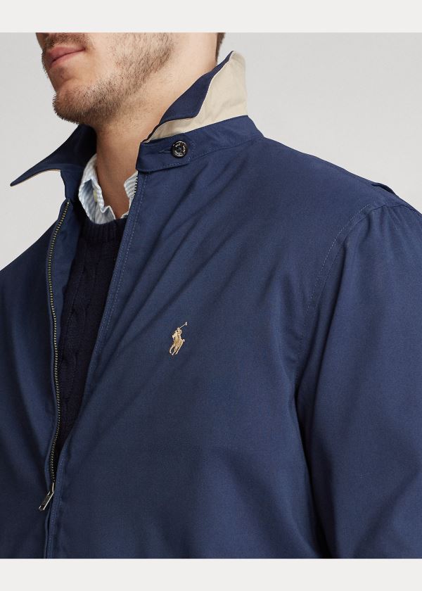 Ralph Lauren Bi-Swing Windbreaker Tmavě Blankyt | Puv0ZbI2