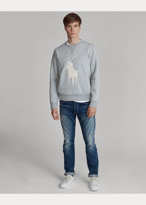 Ralph Lauren Big Pony Sweatshirt Šedé | wPJ0nUKt