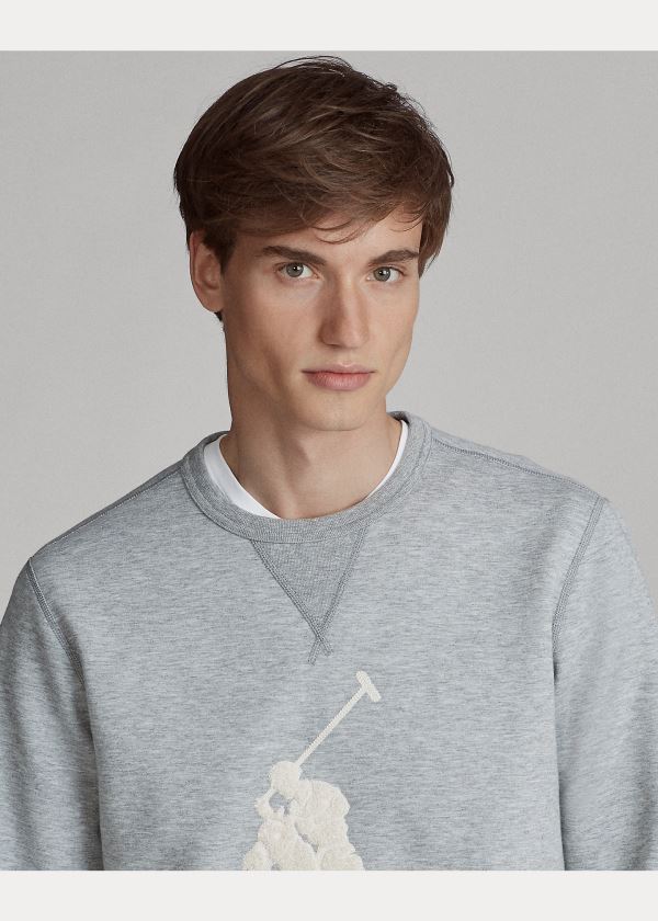 Ralph Lauren Big Pony Sweatshirt Šedé | wPJ0nUKt