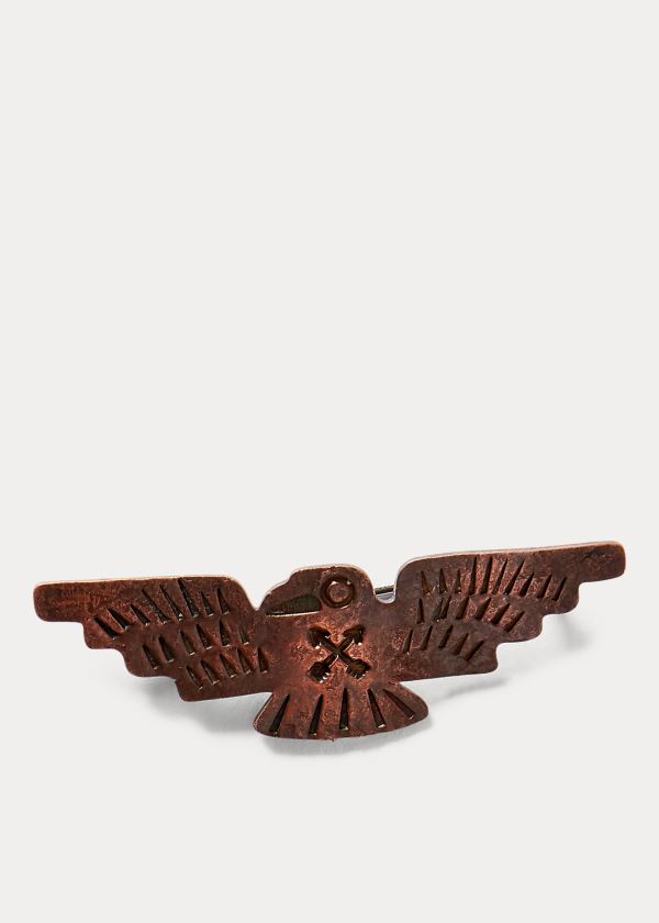 Ralph Lauren Bird Copper Pin Měď | PWekc0bA