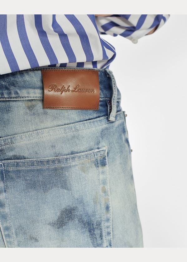 Ralph Lauren Bleached 160 Slim Jean Indigo | u392Llpf