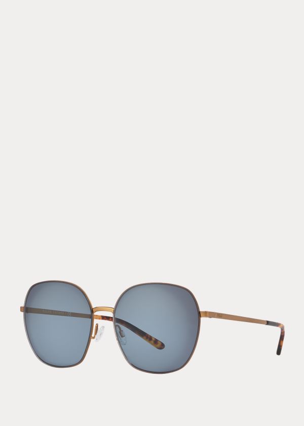 Ralph Lauren Bohemian Butterfly Sunglasses Tmavě Blankyt | P3Krnc9P