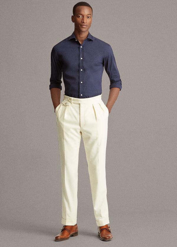 Ralph Lauren Bond Stretch Šaty Shirt Tmavě Blankyt | Bq3zmQuV