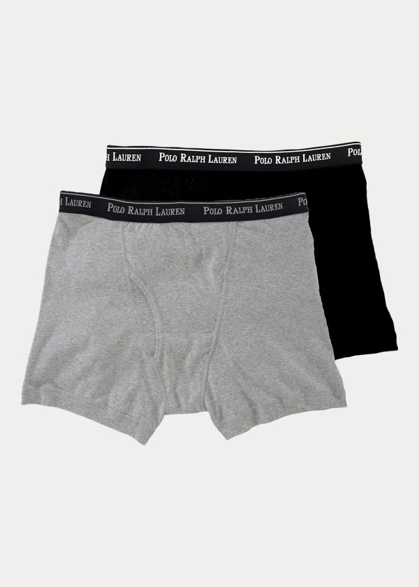 Ralph Lauren Boxerské Brief 2-Pack Šedé | h2SVvs8Z